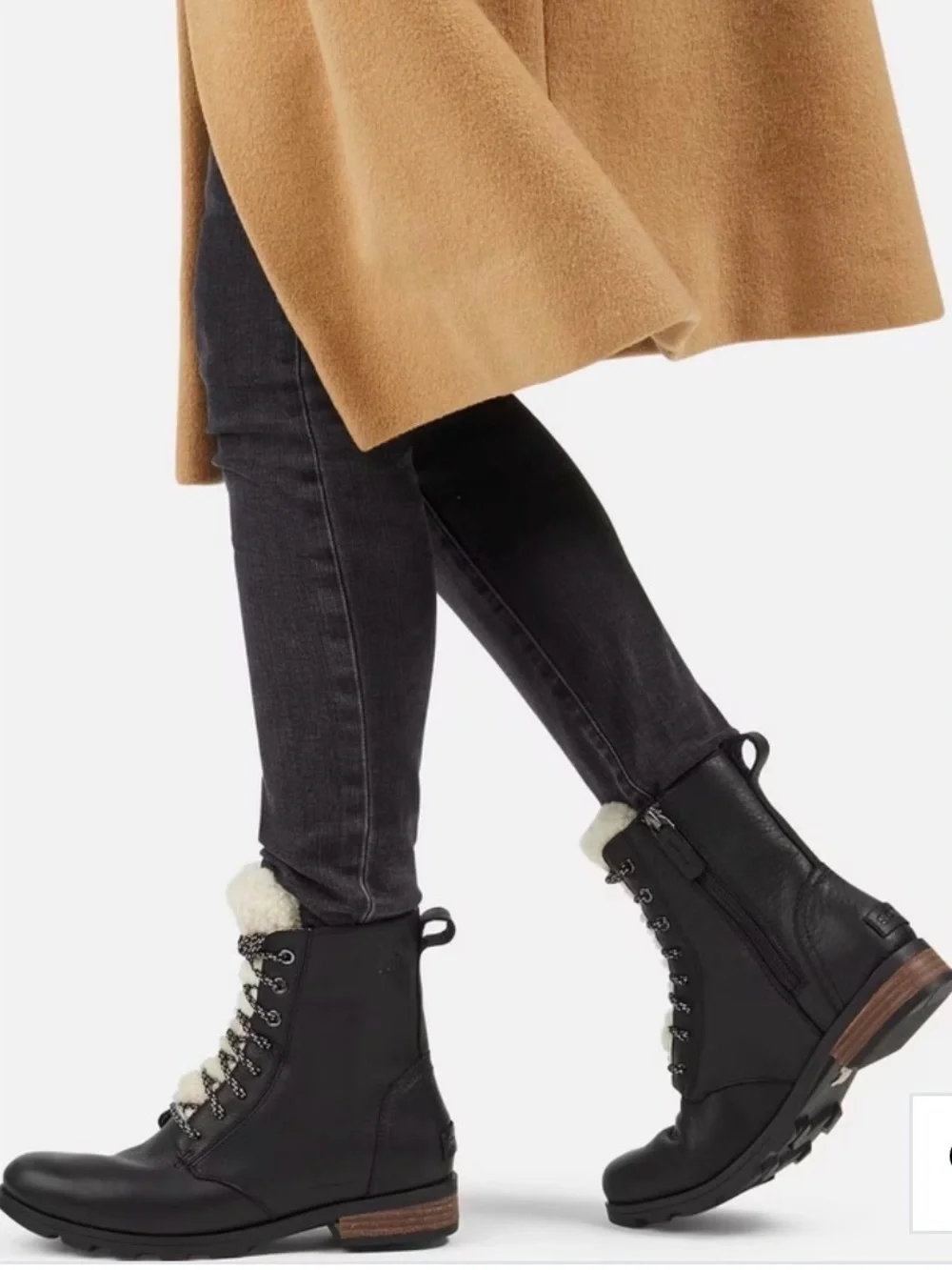 NWOB SOREL Emelie Genuine Leather Boot 7